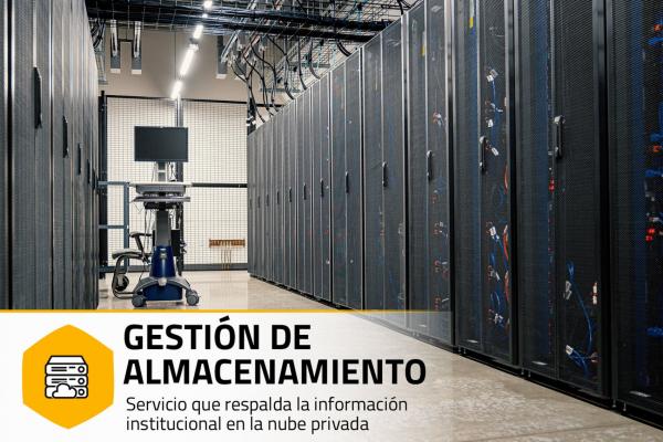 Imagen del servicio Gestión de Almacenamiento