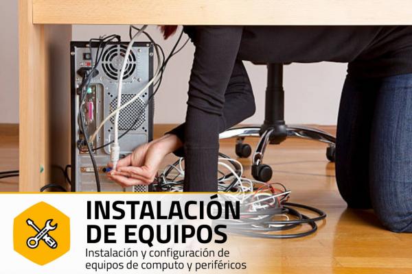 Imagen del servicio Instalación de equipos