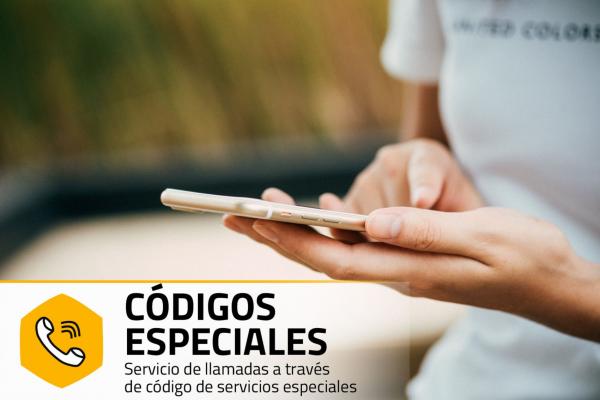 Imagen del servicio Códigos especiales